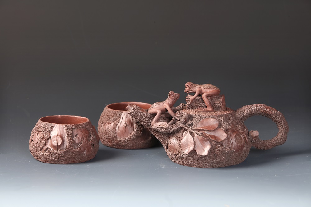 葉劉金雄陶藝 陳皎從油畫展